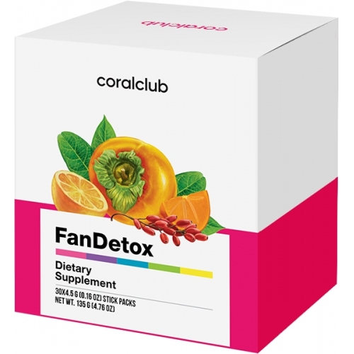 Очищення: FanDetox / ФанДетокс, 30 стік-пакетів (Coral Club)