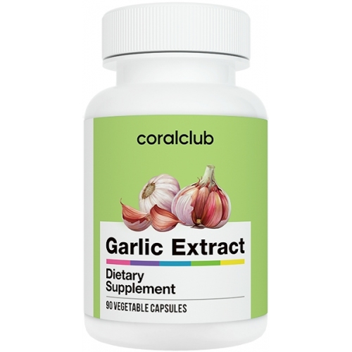Аntibacterial, anti-cold remedy: Garlic Extract (Coral Club)