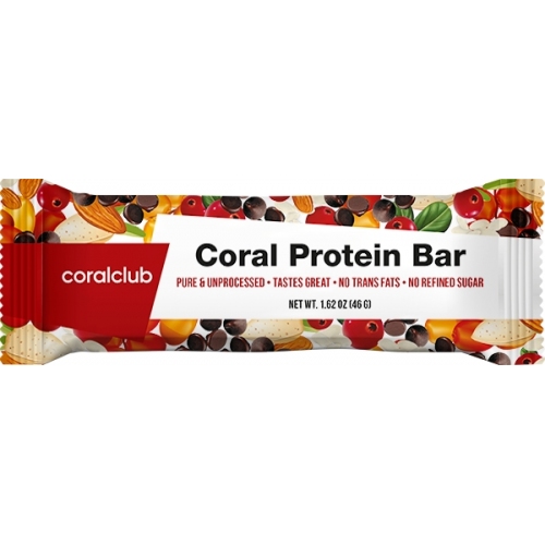 Енергія та працездатність: Корал Протеїн Бар / Coral Protein Bar (Coral Club)