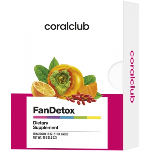 Очищення: FanDetox / ФанДетокс, 10 стік-пакетів (Coral Club)