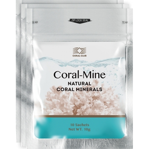 Equilibrio entre agua y minerales: Coral-Mine, 30 bolsitas (Coral Club)